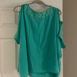 Mint Green Lilly blouse